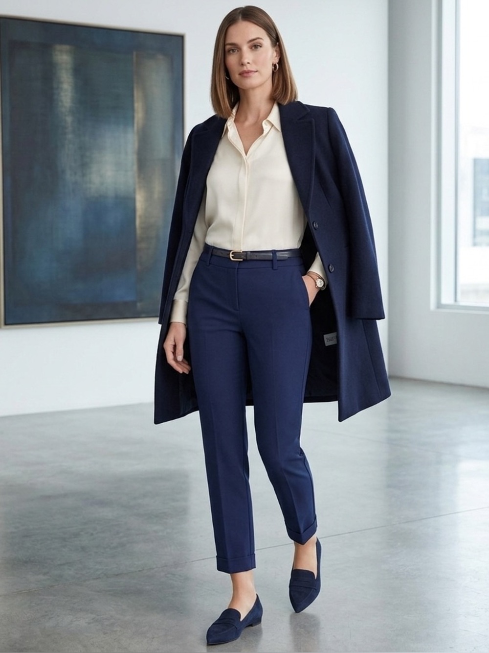 Ellen Tracy Mid‎ Rise Ankle Pants